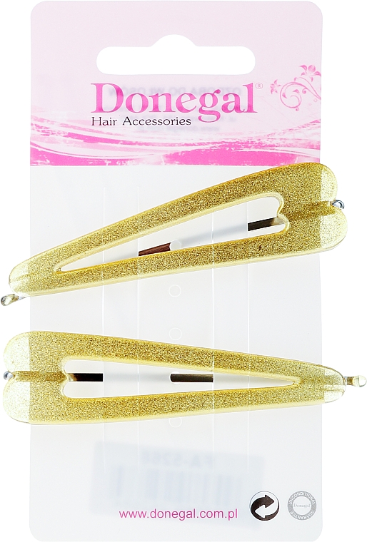 Haarspangen 5268 gelb 2 St. - Donegal Hair Clip