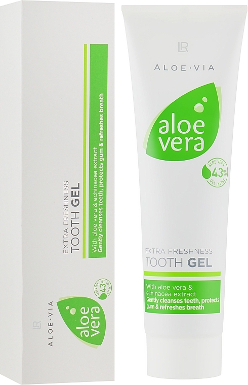Zahnpasta-Gel - LR Health & Beauty Aloe Vera Extra Freshness Tooth Gel — Bild N2
