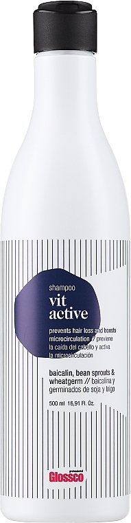 Shampoo gegen Haarausfall - Glossco Treatment Vit Active Shampoo — Bild N1