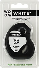 Zahnseide mit Minze- und Eukalyptusgeschmack - Woom White Expanding Dental Floss — Bild N1