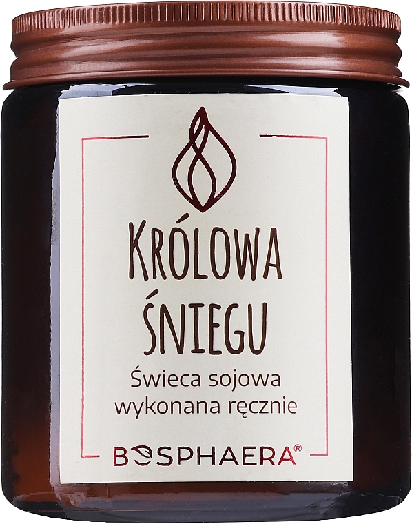 Soja-Duftkerze Schneekönigin - Bosphaera Snow Queen — Bild N1