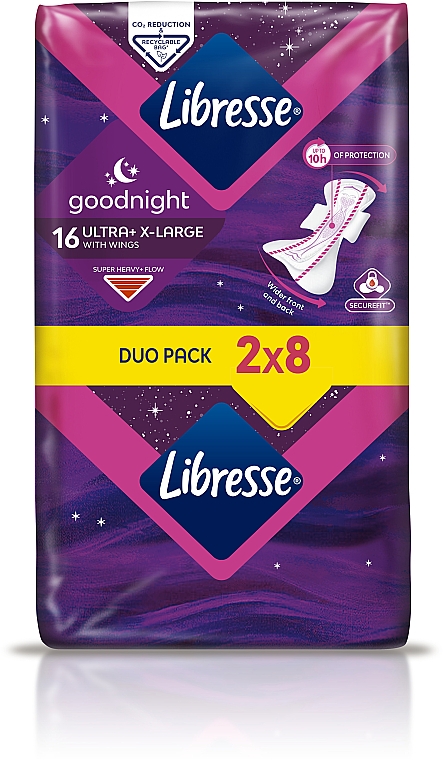 Damenbinden 16 St. - Libresse Ultra Goodnight Extra Large — Bild N3