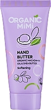 Düfte, Parfümerie und Kosmetik Handbutter Macadamia und Shea - Organic Mimi Hand Butter Softening Macadamia & Shea