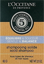 Düfte, Parfümerie und Kosmetik Festes Haarshampoo mit Lavendel - L’Occitane En Provence Solid Shampoo Delicate Care And Balance