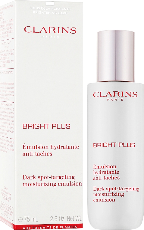 Feuchtigkeitsspendende Gesichtsemulsion - Clarins Bright Plus Dark Spot-Targeting Moisturizing Emulsion — Bild N2