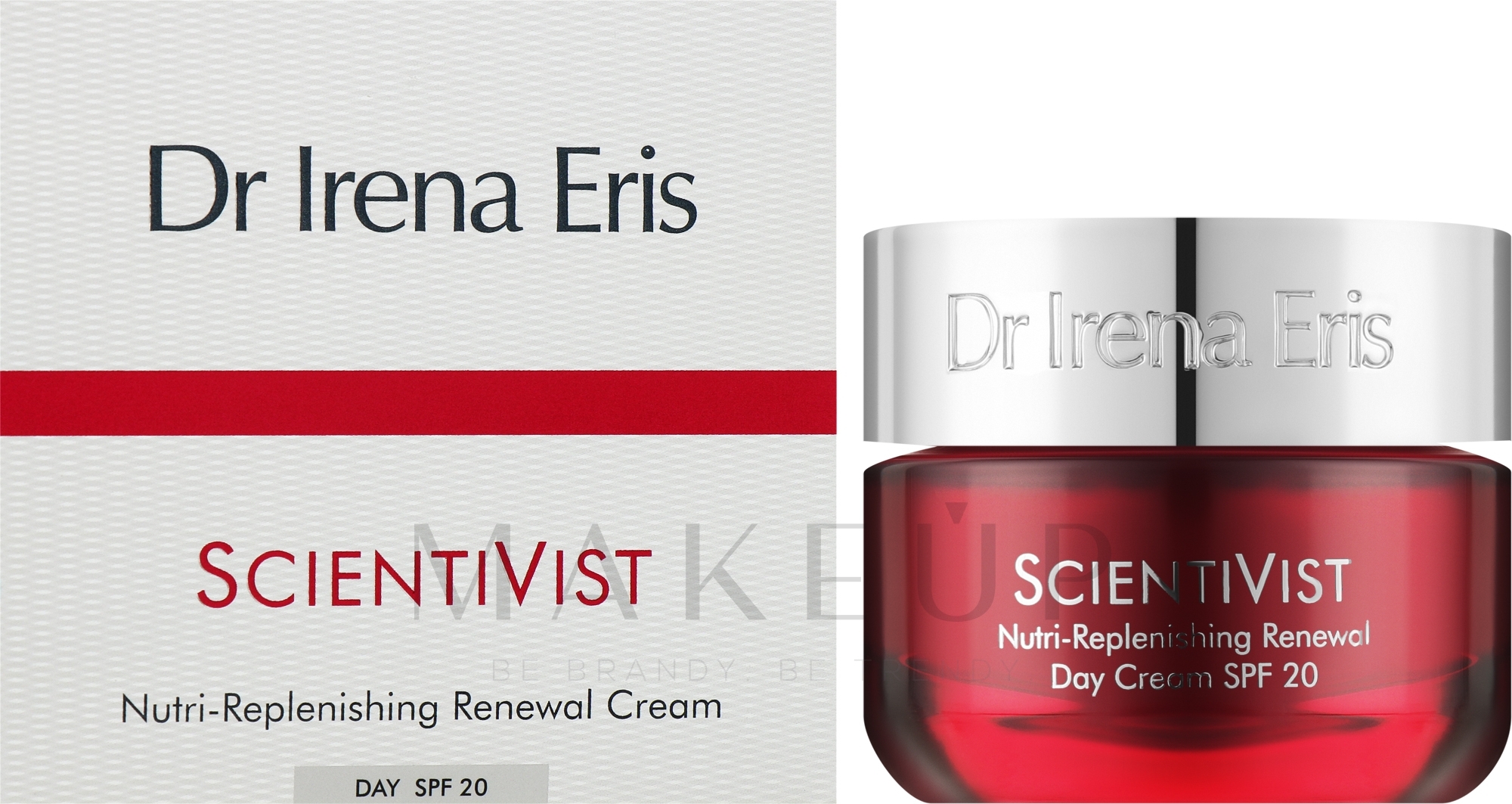 Revitalisierende Tagescreme mit Vitamin C für das Gesicht SPF20 - Dr. Irena Eris ScientiVist Nutri-Replenishing Renewal Day Cream SPF 20 — Bild 50 ml