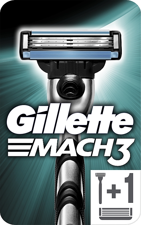 Rasierer - Gillette Mach3 — Bild N2