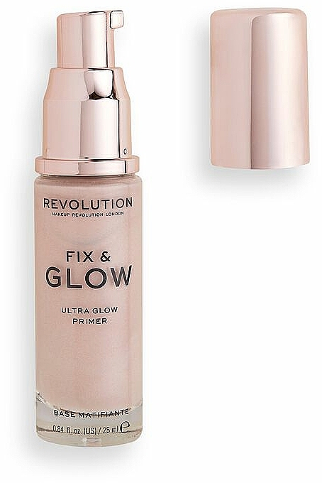 Strahlender Gesichtsprimer - Makeup Revolution Fix & Glow Primer — Bild N2