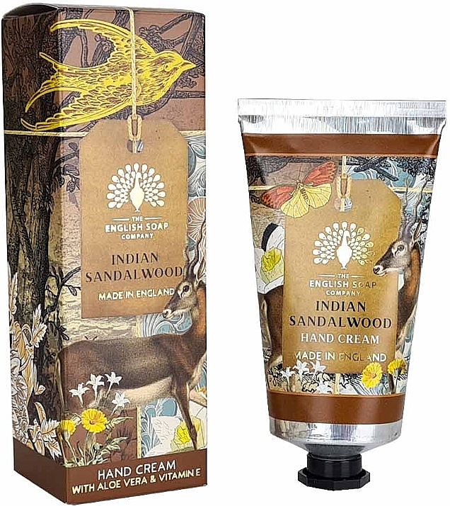 Handcreme Indisches Sandelholz - The English Soap Company Anniversary Indian Sandalwood Hand Cream  — Bild N1