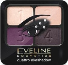 Lidschatten - Eveline Cosmetics Quattro Eye Shadow — Bild 07