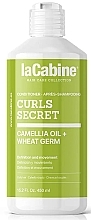 Haarspülung für lockiges Haar mit Kamelie und Weizenkeimen - La Cabine Curl Secret Camellia Oil + Wheat Germ Conditioner — Bild N1