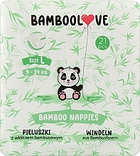 Windeln aus Bambus L (9-14 kg) 21 St. - Bamboolove — Bild N1