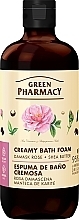 Cremiger Badeschaum Damaszener Rose und Sheabutter  - Green Pharmacy  — Bild N1