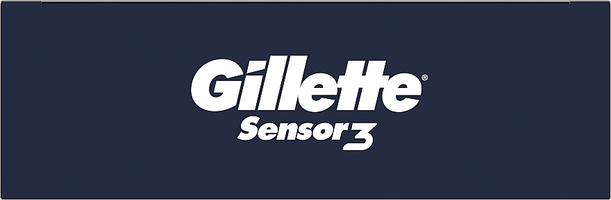 Rasierpflegeset - Gillette Sensor 3 (Rasierer 1 St. + Rasiergel 75ml + Ersatzklingen 5 St.) — Bild N1