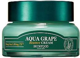 Feuchtigkeitsspendende Gesichtscreme mit Seetraubenextrakt - SkinFood Aqua Grape Bounce Cream — Bild N1