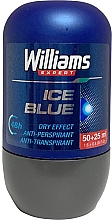 Düfte, Parfümerie und Kosmetik Deo Roll-on Antitranspirant - Williams Expert Ice Blue Roll-On Anti-Perspirant Dry Effect
