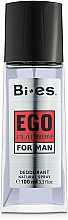 Düfte, Parfümerie und Kosmetik Bi-Es Ego Platinum - Parfümiertes Körperspray