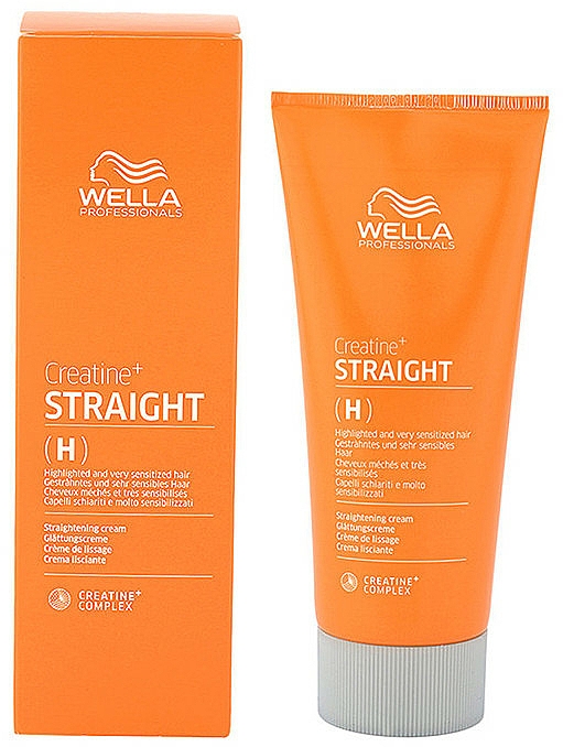 Creme für blondiertes und empfindliches Haar - Wella Professionals Creatine+ Straight H — Bild N1