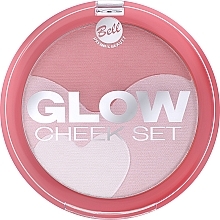 Make-up-Palette für das Gesicht - Bell Nude Bloom Glow Cheek Set — Bild N2