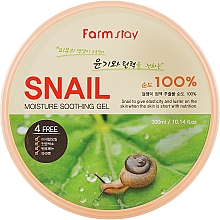 Düfte, Parfümerie und Kosmetik Feuchtigkeitsspendendes und beruhigendes Gel mit Schneckenmucin - FarmStay Moisture Soothing Gel Snail