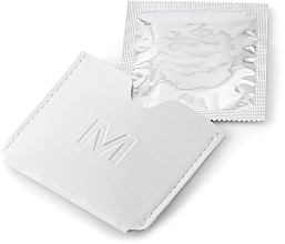 Kondom-Etui Classic weiß - MAKEUP Condom Holder Pu Leather White — Bild N4