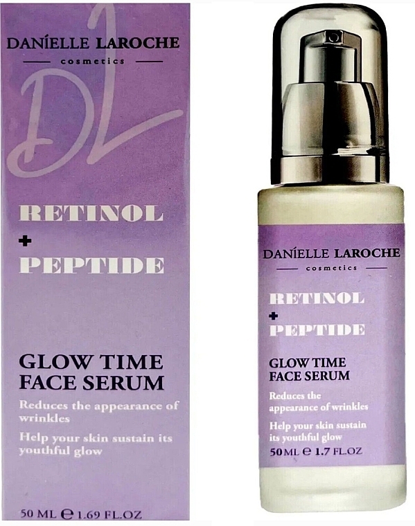 Gesichtsserum - Danielle Laroche Cosmetics Retinol & Peptide Glow Time Serum — Bild N1