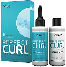 Set - Affinage Salon Professional Perfect Curl Perm + Fix (neitraliser/100ml+hair/lot/100ml) — Bild N1