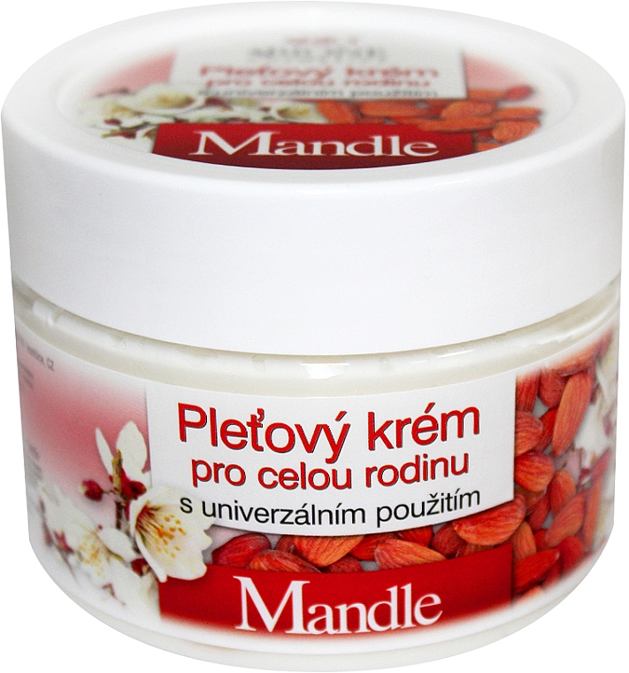 Universalcreme für die ganze Familie mit süßem Mandelöl - Bione Cosmetics Mandle Cream