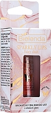 Düfte, Parfümerie und Kosmetik Feuchtigkeitsspendender Lippenbalsam mit Glow-Effekt - Bielenda Sparkly Lips Fairy Dust