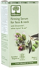 Gesichts- und Halsserum mit Dictamelia, Reisprotein und Coenzym Q10 - BIOselect Firming Serum For Face And Neck — Bild N1