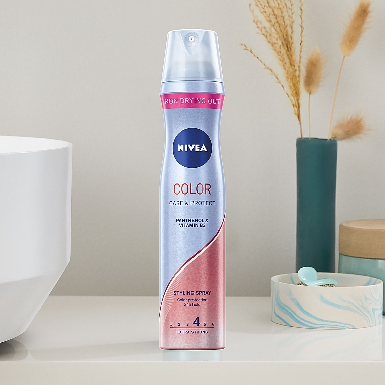 Haarlack "Color Care & Protect" Extra starker Halt - NIVEA Hair Care Color Protection Styling Spray — Bild N5