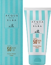 Gesichtscreme - Acqua Dell'Elba Face Sun Cream Spf 50 — Bild N2