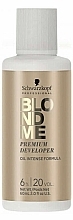 Düfte, Parfümerie und Kosmetik Entwicklerlotion 6% - Schwarzkopf Professional Blondme Premium Developer 6%
