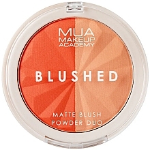 Doppeltes Rouge - MUA Blushed Duo Powder Blusher — Bild N1