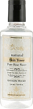 Düfte, Parfümerie und Kosmetik Natürliches Rosenwasser für Haut und Haare - Khadi Organique Rose Water Skin Toner