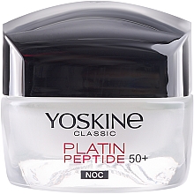 Nachtcreme für normale und Mischhaut 50+ - Yoskine Classic Platin Peptide Face Cream 50+ — Bild N2