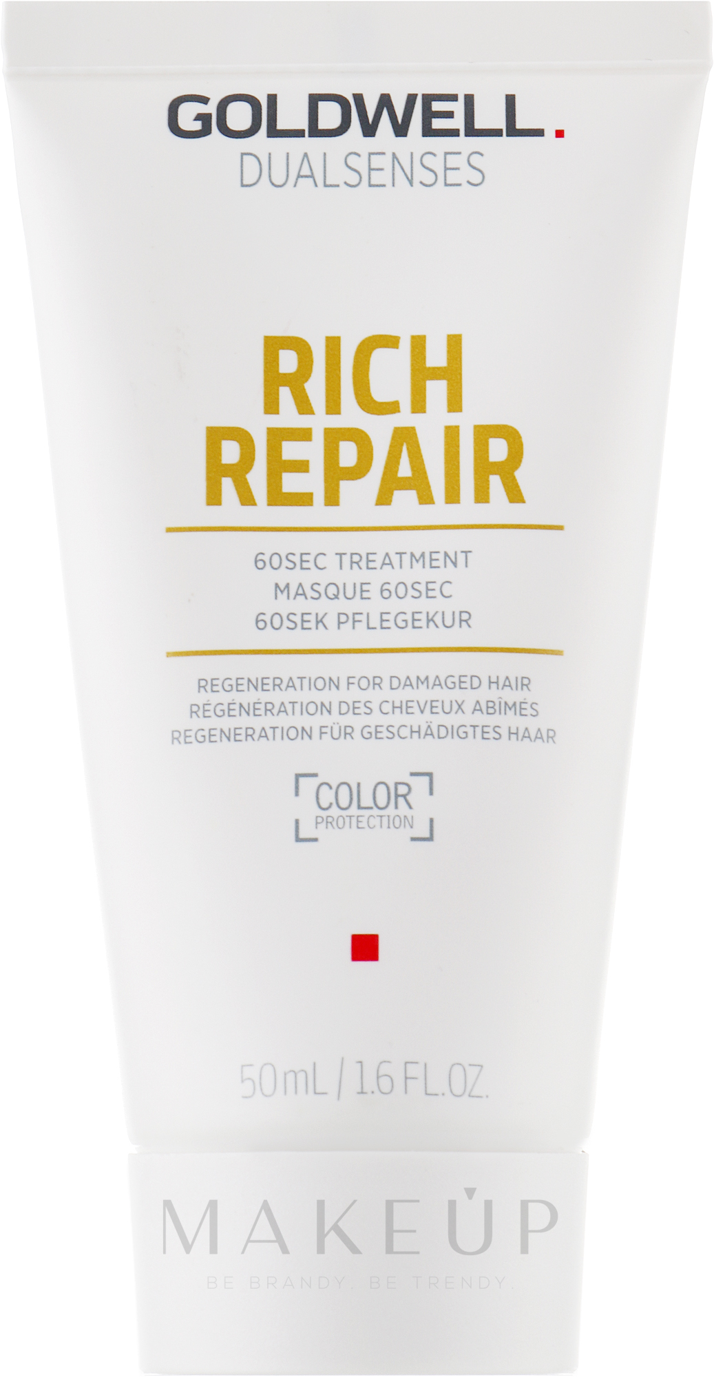 Regenerierende Haarmaske für trockenes, geschädigtes und gestresstes Haar - Goldwell Rich Repair Treatment — Foto 50 ml