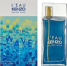 Kenzo L`Eau par Kenzo Electric Wave Pour Homme - Eau de Toilette — Bild N2