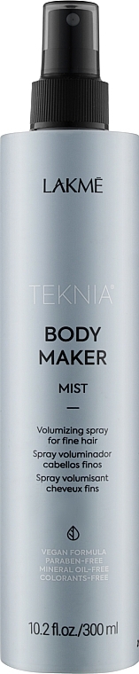 Volumenspray für feines Haar - Lakme Teknia Body Maker Mist — Bild N1