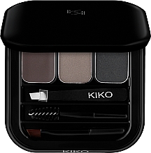 Düfte, Parfümerie und Kosmetik Augenbrauenpalette - Kiko Milano Eyebrow Expert Palette