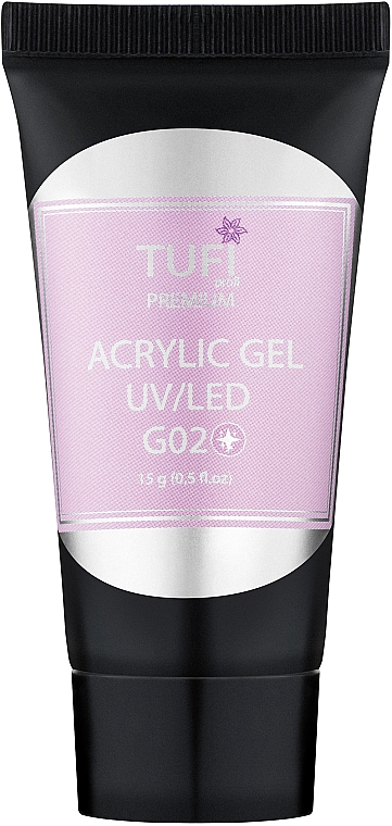 Acrylgel für Nägel - Tufi Profi Premium Acrylic Gel UV/LED — Bild N1