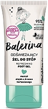 Düfte, Parfümerie und Kosmetik Erfrischendes Fußgel mit Baumöl - Floslek Balerina Refreshing Foot Gel