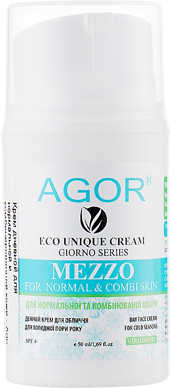 Tagescreme für normale und Mischhaut - Agor Mezzo Day Face Cream — Bild N3