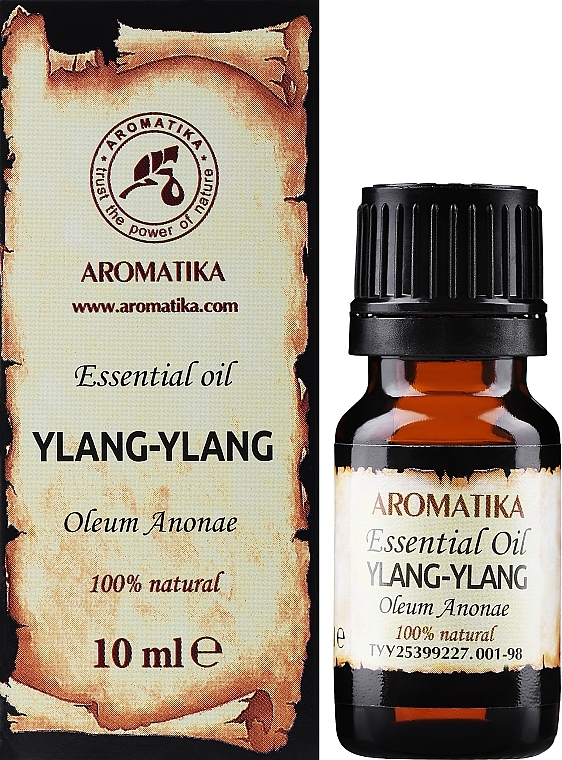 Ätherisches Bio Ylang-Ylang-Öl - Aromatika — Foto N4