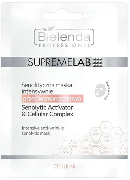 Intensive Anti-Falten Gesichtsmaske - Bielenda Professional SupremeLab Cellular  — Bild N1