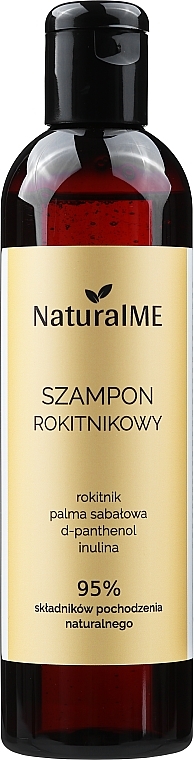Stärkendes Shampoo mit Sanddornextrakt und Panthenol - NaturalME Shampoo — Bild N1
