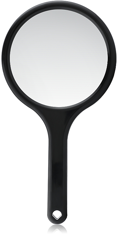 Rahmenspiegel mit Griff 28.5x14.5 cm schwarz - Titania — Bild N1