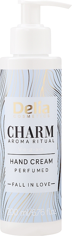 Parfümierte Handcreme mit Sheabutter und Vitamin E - Delia Charm Aroma Ritual Fall In Love — Bild N1