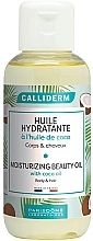 Düfte, Parfümerie und Kosmetik Haar- und Körperöl - Calliderm Huile Hydratante Coconut