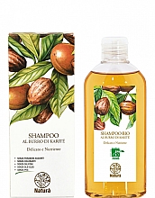 Shampoo für trockenes und glanzloses Haar mit Sheabutter - La Dispensa — Bild N1